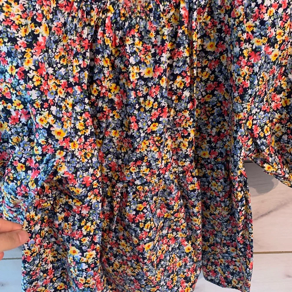 Floral top, size S - Picture 4 of 4